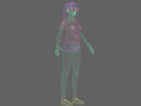 Classic Basic Woman V25835 Modello 3D