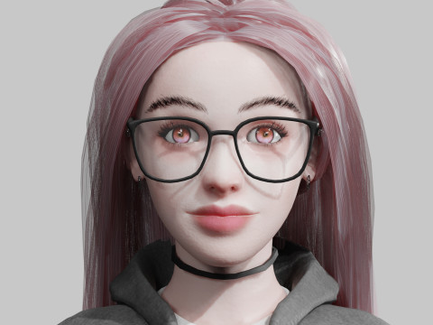 Standard Basic Woman V37791 Modello 3D