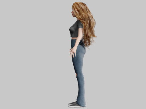 Standard Pretty woman V39861 3D Модель