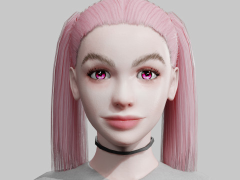 Sweet Pretty Woman V22330 Modello 3D