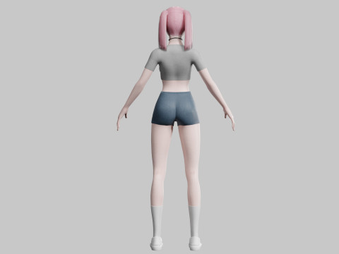 Sweet Pretty Woman V22330 Modello 3D