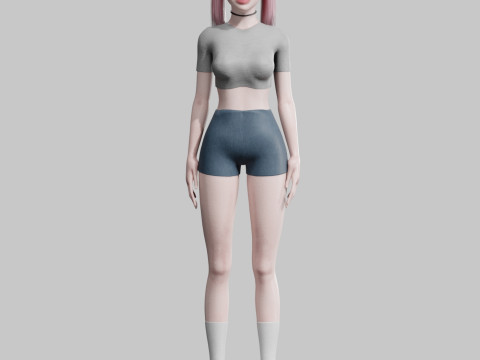 Sweet Pretty Woman V22330 Modello 3D