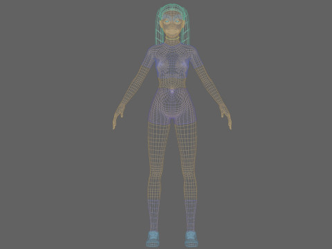 Sweet Pretty Woman V22330 Modello 3D