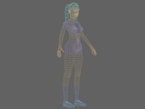 Sweet Pretty Woman V22330 Modello 3D