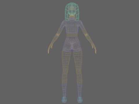 Sweet Pretty Woman V22330 3D Model