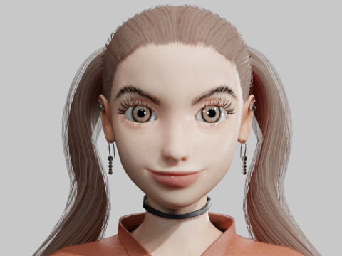 Beautiful Pretty Woman V32232 Modelo 3D