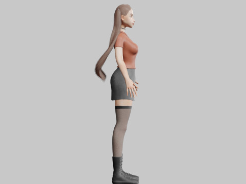 Beautiful Pretty Woman V32232 Modelo 3D