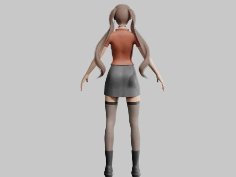 Beautiful Pretty Woman V32232 3D Model