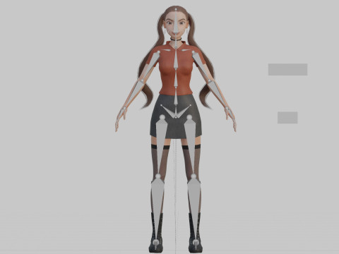 Beautiful Pretty Woman V32232 Modelo 3D