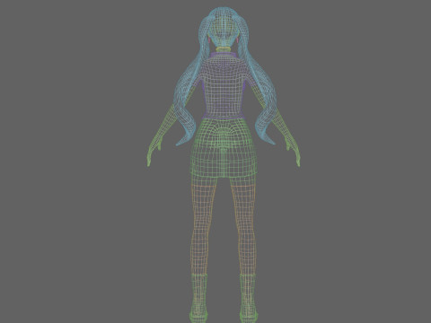 Beautiful Pretty Woman V32232 Modelo 3D