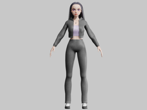 Classic Basic Woman V31276 Modelo 3D