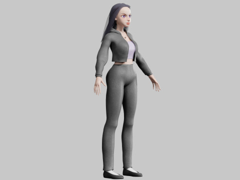 Classic Basic Woman V31276 Modelo 3D