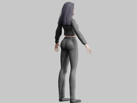 Classic Basic Woman V31276 Modelo 3D
