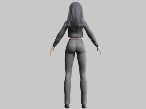 Classic Basic Woman V31276 Modelo 3D