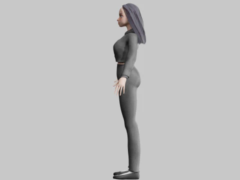 Classic Basic Woman V31276 3D Model