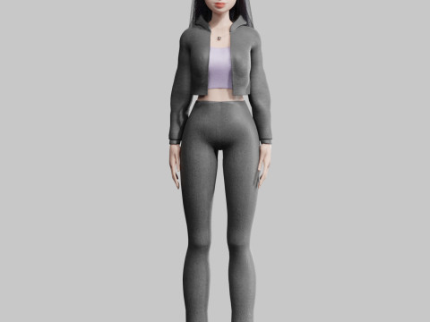 Classic Basic Woman V31276 Modelo 3D