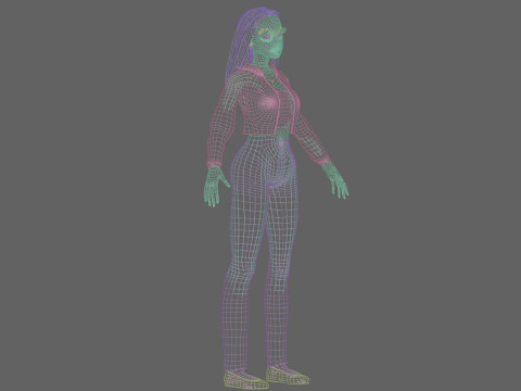 Classic Basic Woman V31276 Modelo 3D