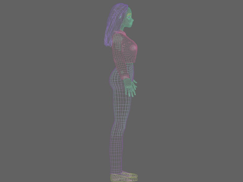 Classic Basic Woman V31276 Modelo 3D