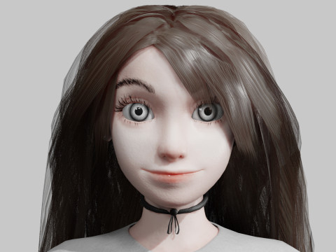 Cool Pretty Woman V34086 Modelo 3D