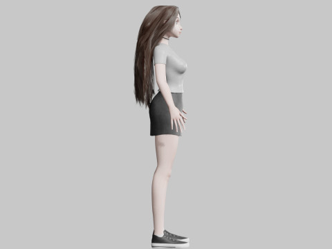 Cool Pretty Woman V34086 Modelo 3D