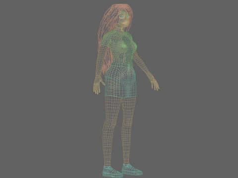 Cool Pretty Woman V34086 Modelo 3D