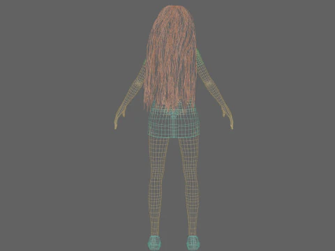 Cool Pretty Woman V34086 3D Model