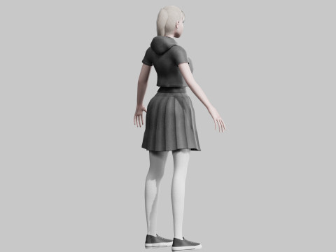 Cute pretty Woman V26090 Modelo 3D