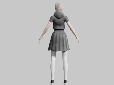Cute pretty Woman V26090 Modelo 3D