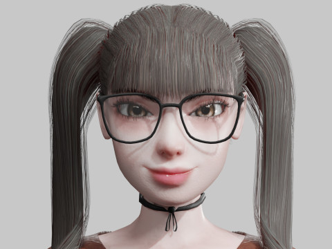 Pretty Beautiful woman V28111 Modelo 3D