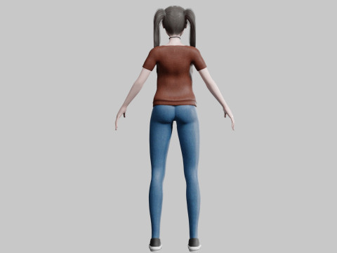 Pretty Beautiful woman V28111 Modelo 3D