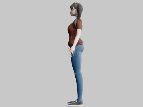 Pretty Beautiful woman V28111 Modelo 3D