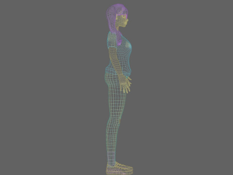 Pretty Beautiful woman V28111 Modelo 3D