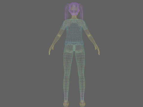 Pretty Beautiful woman V28111 Modelo 3D