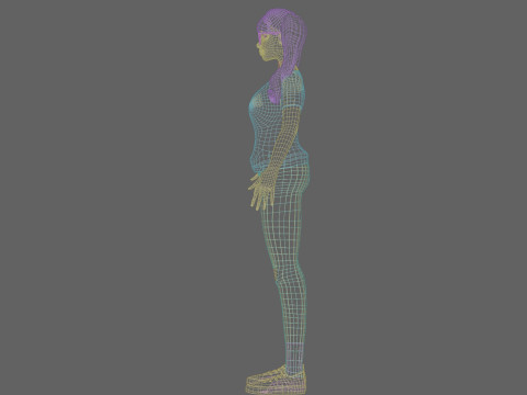 Pretty Beautiful woman V28111 Modelo 3D