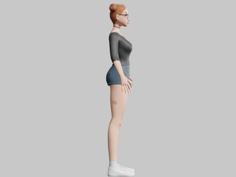 Pretty Standard Woman V33756 Modelo 3D
