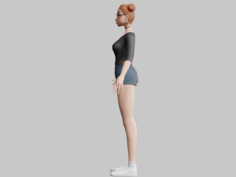 Pretty Standard Woman V33756 Modelo 3D