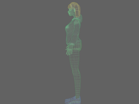 Stylized Pretty Woman V29621 Modelo 3D
