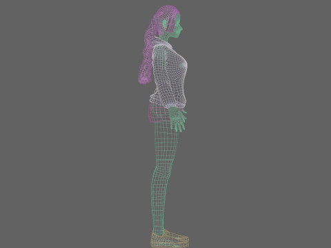 Sweet Pretty Woman V32903 Modello 3D