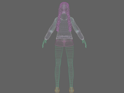 Sweet Pretty Woman V32903 Modello 3D