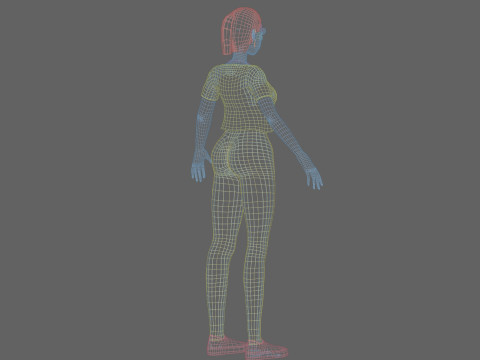 Basic cool Girl V20947 Modelo 3D
