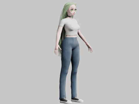 Sweet Basic Girl V31813 Modelo 3D