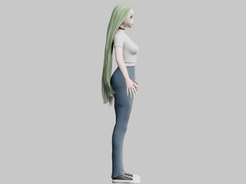 Sweet Basic Girl V31813 Modelo 3D