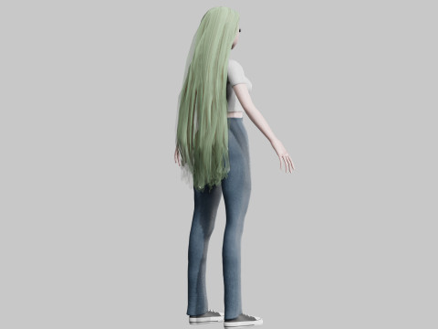 Sweet Basic Girl V31813 Modelo 3D