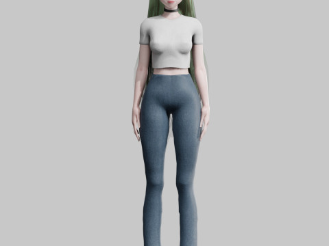 Sweet Basic Girl V31813 Modelo 3D