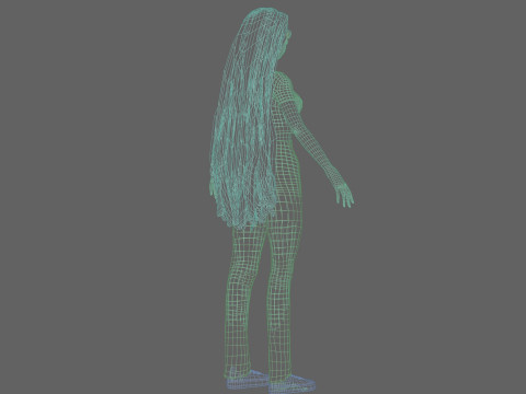 Sweet Basic Girl V31813 Modelo 3D