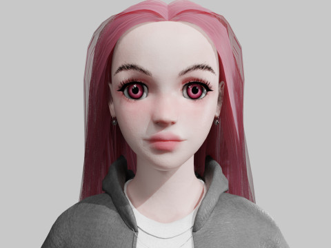 Classic Basic Woman V34569 Model 3D