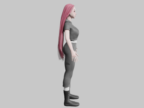 Classic Basic Woman V34569 Model 3D
