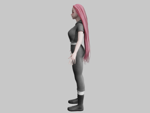 Classic Basic Woman V34569 Model 3D