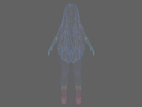 Classic Basic Woman V34569 Model 3D