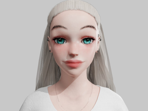 Pretty Standard Woman V27973 Modelo 3D